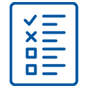 Icon of a checklist